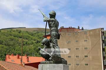 Escultura «Monumento a los Mineros» (Cangas del Narcea). Escultura «Monumento a los Mineros»