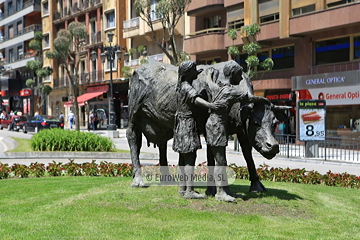 Escultura «¡Adiós Cordera!»