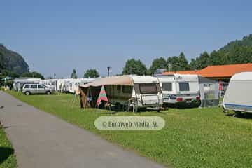 Acampada. Camping San Pedro de La Ribera