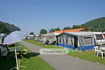Acampada. Camping San Pedro de La Ribera