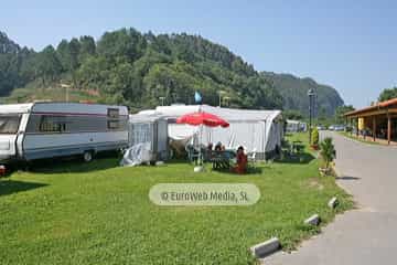 Acampada. Camping San Pedro de La Ribera