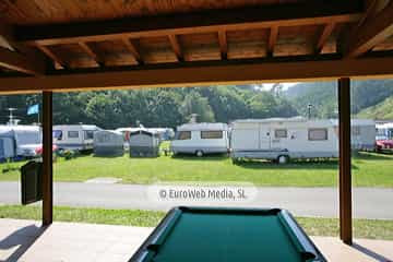 Acampada. Camping San Pedro de La Ribera