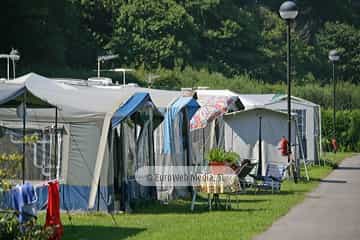Acampada. Camping San Pedro de La Ribera
