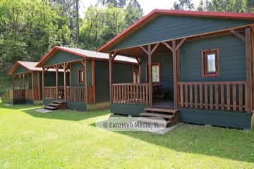 Bungalows. Camping San Pedro de La Ribera