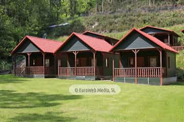 Bungalows. Camping San Pedro de La Ribera