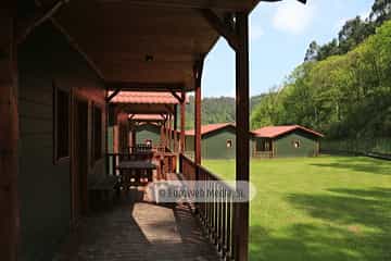 Bungalows. Camping San Pedro de La Ribera