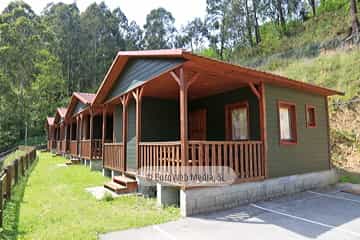 Bungalows. Camping San Pedro de La Ribera