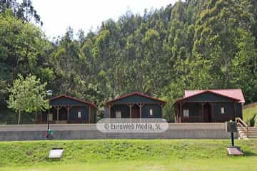 Bungalows. Camping San Pedro de La Ribera