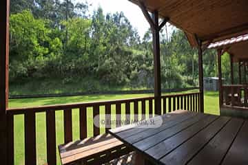 Bungalows. Camping San Pedro de La Ribera