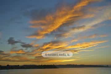 Atardecer en Gijon