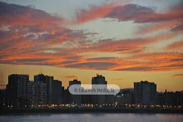 Atardecer en Gijon