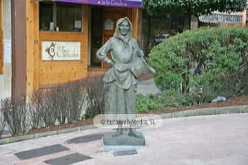 Escultura «La gitana»