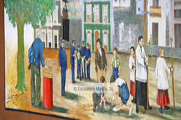 Mural «Centenario de La Salve» en Candás