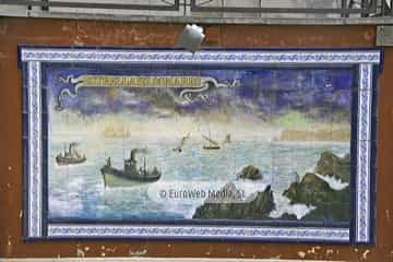 Mural «Estrella de Los Mares» en Candás