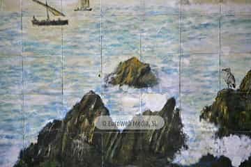 Mural «Estrella de Los Mares» en Candás