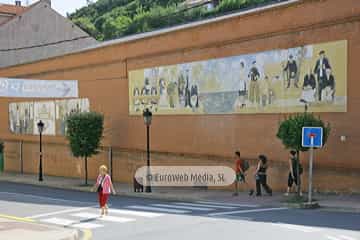 Mural «Tríptico» en Candás