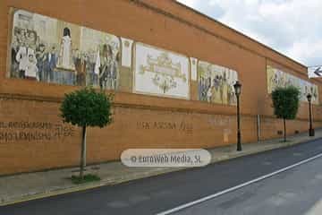 Mural «Trabajos tradicionales de Candás» en Candás