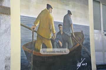 Mural «Elegía al Mar» en Candás