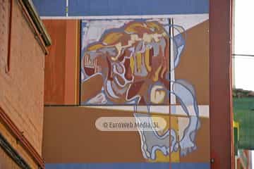 Mural «Puño de Marinero» en Candás