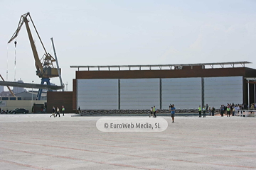 Inauguración del Acuario de Gijón