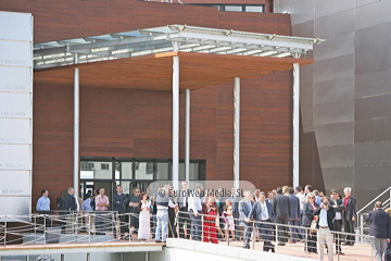Inauguración del Acuario de Gijón