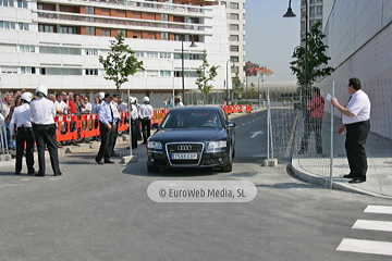 Inauguración del Acuario de Gijón