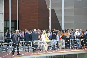 Inauguración del Acuario de Gijón
