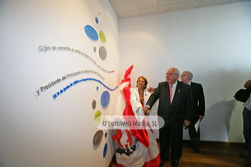 Inauguración del Acuario de Gijón