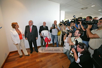 Inauguración del Acuario de Gijón