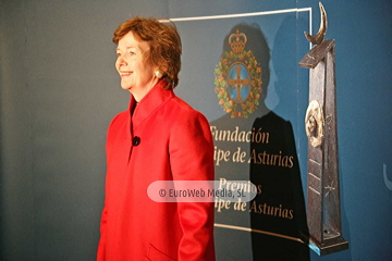 Mary Robinson, Premio Príncipe de Asturias de Ciencias Sociales 2006