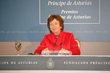 Mary Robinson, Premio Príncipe de Asturias de Ciencias Sociales 2006