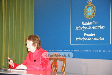 Mary Robinson, Premio Príncipe de Asturias de Ciencias Sociales 2006