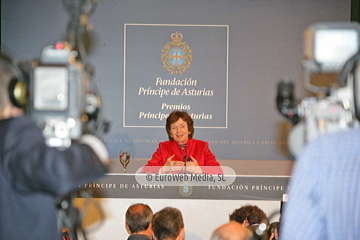 Mary Robinson, Premio Príncipe de Asturias de Ciencias Sociales 2006