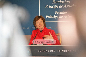 Mary Robinson, Premio Príncipe de Asturias de Ciencias Sociales 2006