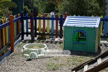 Parque infantil. Apartamentos rurales Mirador Picos de Europa