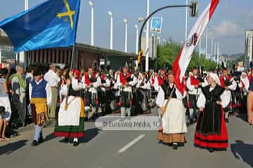 Desfile del Día de Asturias en Gijón. Día de Asturias en Gijón