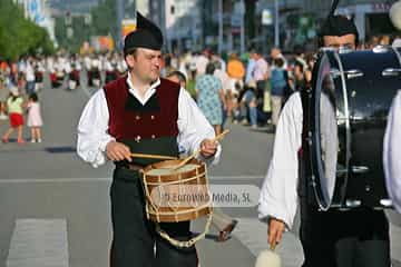 Desfile del Día de Asturias en Gijón. Día de Asturias en Gijón