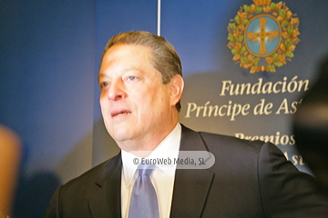 Al Gore, Premio Príncipe de Asturias de Cooperación Internacional 2007