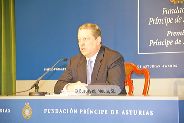 Al Gore, Premio Príncipe de Asturias de Cooperación Internacional 2007