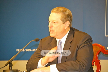 Al Gore, Premio Príncipe de Asturias de Cooperación Internacional 2007