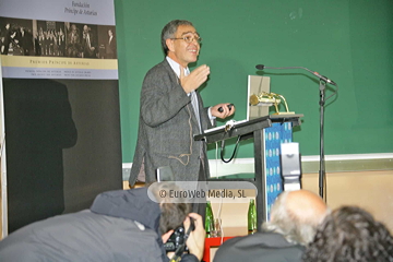 Peter Lawrence y Ginés Morata, Premio Príncipe de Asturias de Investigación Científica y Técnica 2007