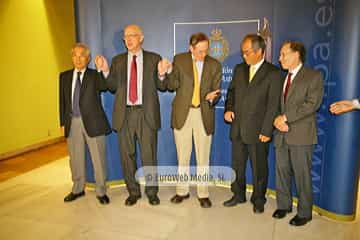 S. Iijima, S. Nakamura, R. Langer, G. M. Whitesides y T. Marks, Premio Príncipe de Asturias de Investigación Científica y Técnica. S. Iijima, S. Nakamura, R. Langer, G. M. Whitesides y T. Marks, Premio Príncipe de Asturias de Investigación Científica y Técnica 2008