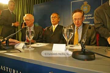 S. Iijima, S. Nakamura, R. Langer, G. M. Whitesides y T. Marks, Premio Príncipe de Asturias de Investigación Científica y Técnica. S. Iijima, S. Nakamura, R. Langer, G. M. Whitesides y T. Marks, Premio Príncipe de Asturias de Investigación Científica y Técnica 2008