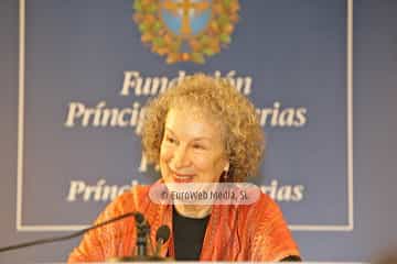 Margaret Atwood, Premio Príncipe de Asturias de las Letras 2008