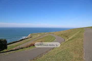 Sendero litoral de la costa este de Gijón