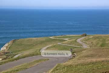 Sendero litoral de la costa este de Gijón