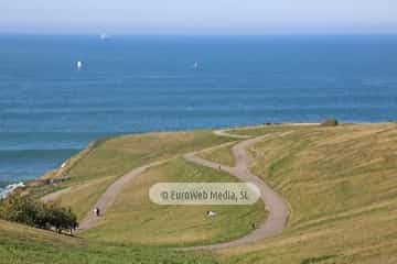 Sendero litoral de la costa este de Gijón