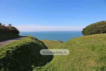 Sendero litoral de la costa este de Gijón