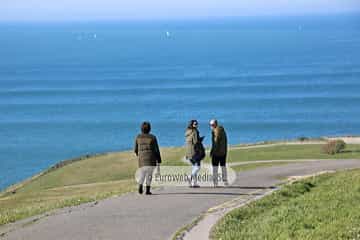 Sendero litoral de la costa este de Gijón