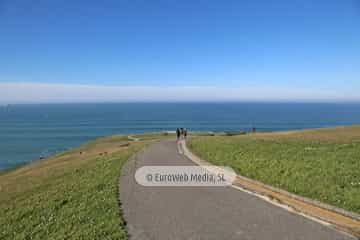 Sendero litoral de la costa este de Gijón